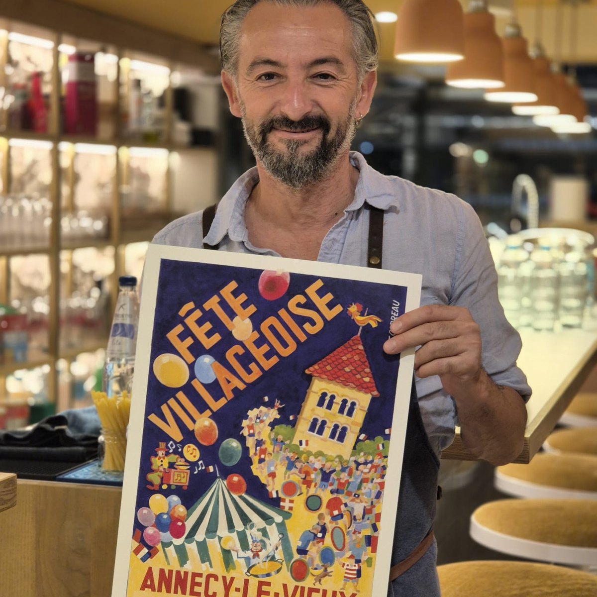 L'Apéritivo présente l'affiche 2026 de la Fête Villageoise