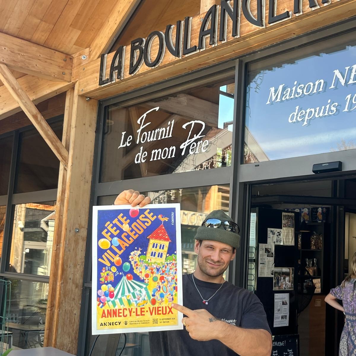 Le Fournil de mon Père pr&eacute;sente l'affiche 2026 de la F&ecirc;te Villageoise