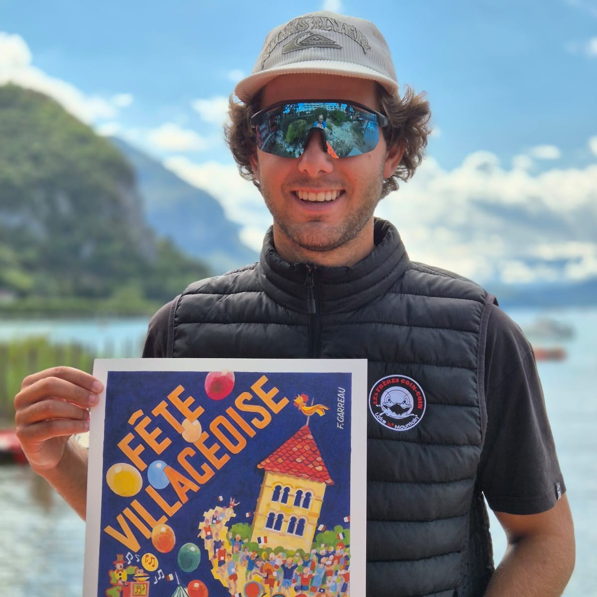 Les Frères Coin-Coin présentent l'affiche 2026 de la Fête Villageoise