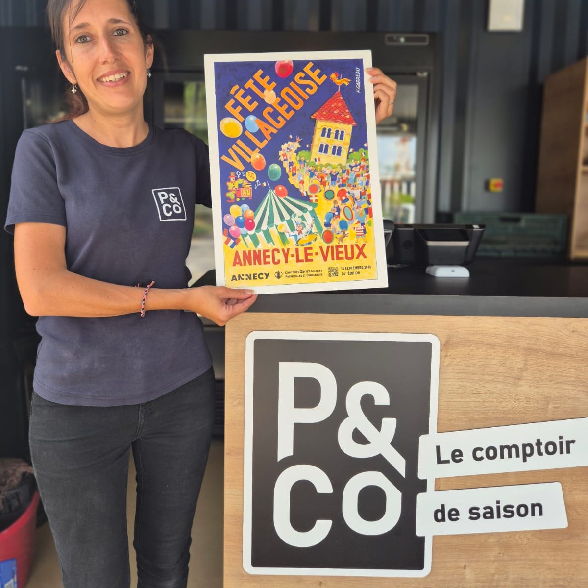 P&Co pr&eacute;sente l'affiche 2026 de la F&ecirc;te Villageoise