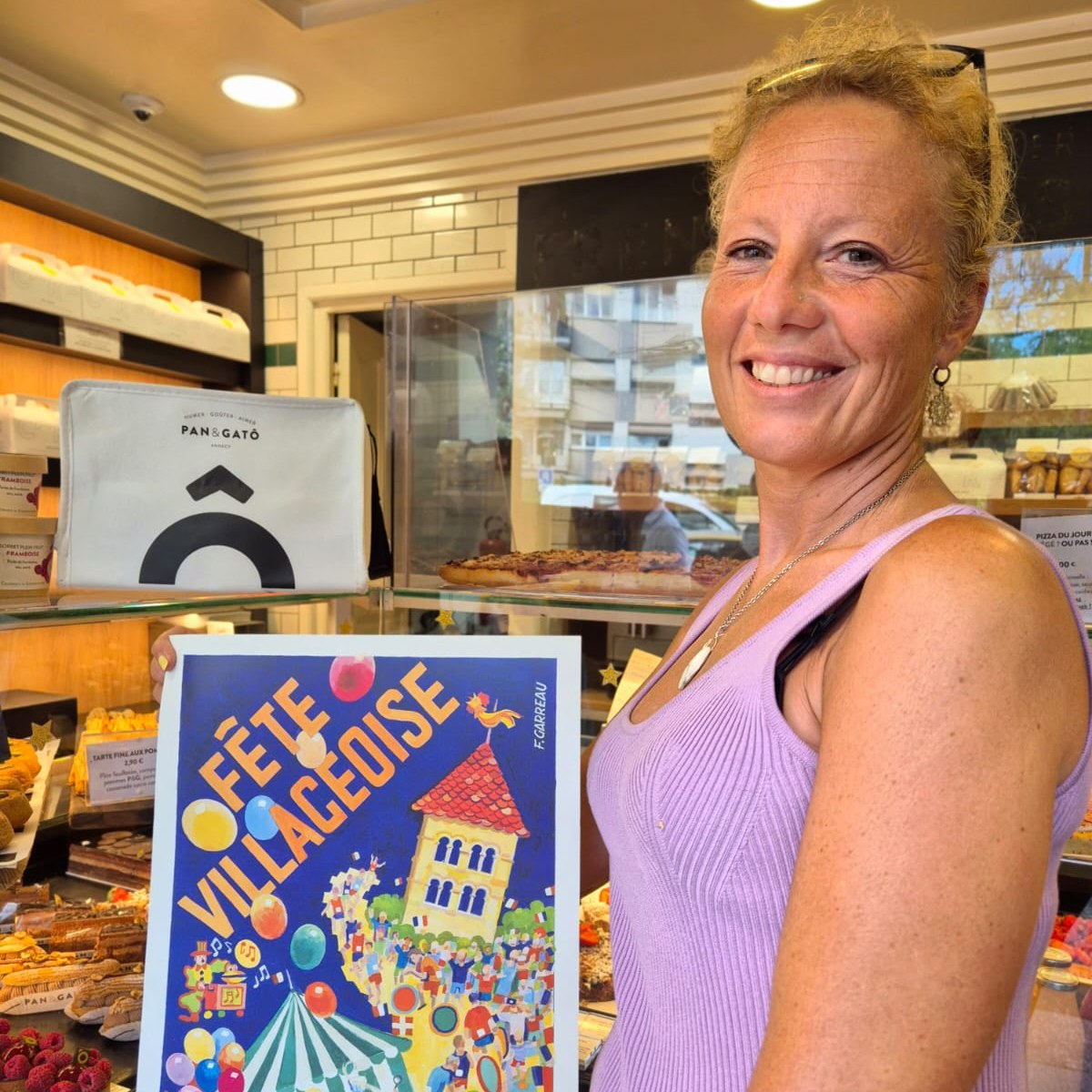 Pan & Gatô présente l'affiche 2026 de la Fête Villageoise