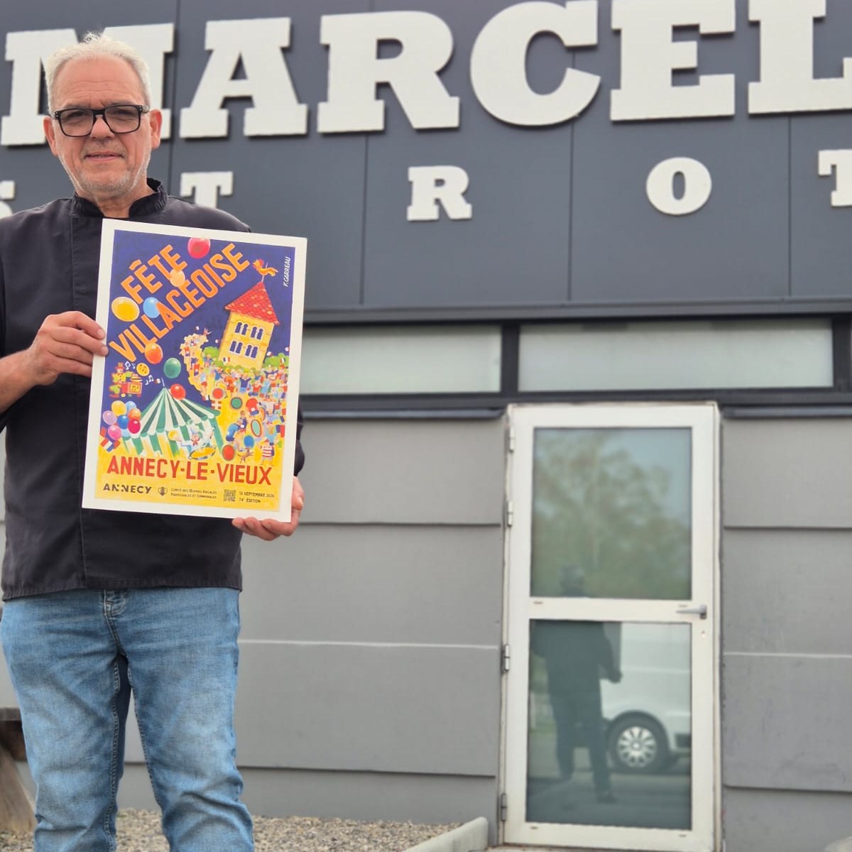 The Marcel Bistrot pr&eacute;sente l'affiche 2026 de la F&ecirc;te Villageoise