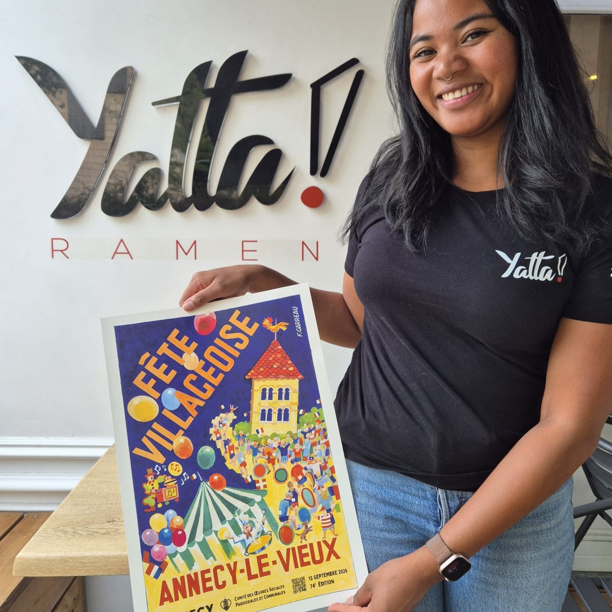 Yatta Ramen présente l'affiche 2026 de la Fête Villageoise